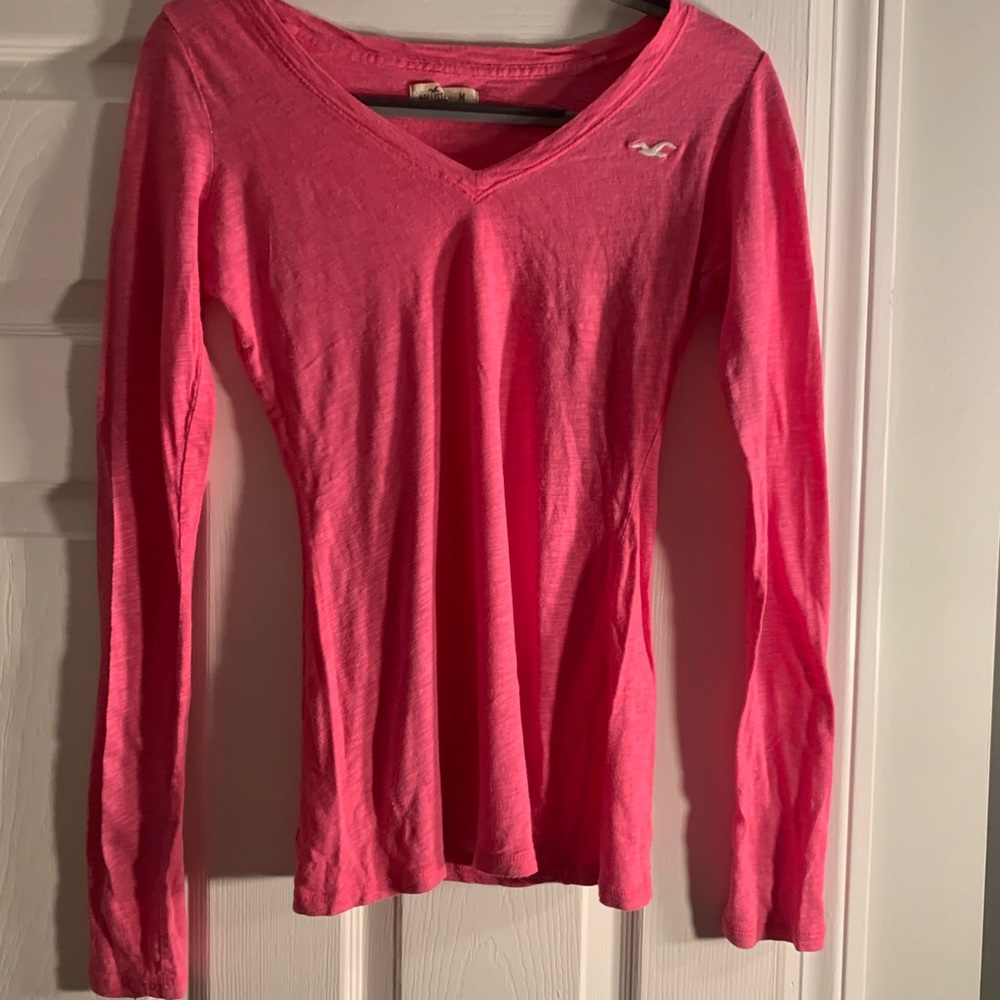 pink long sleeve